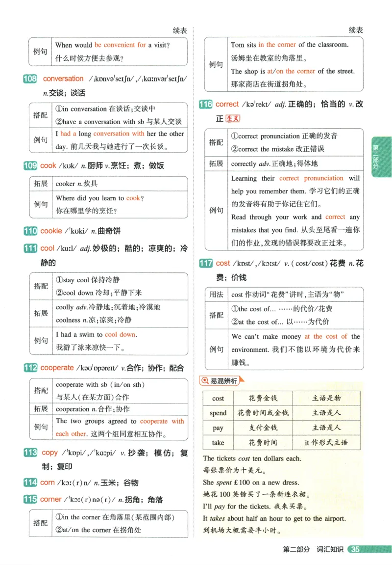2026版53初中知识清单-英语