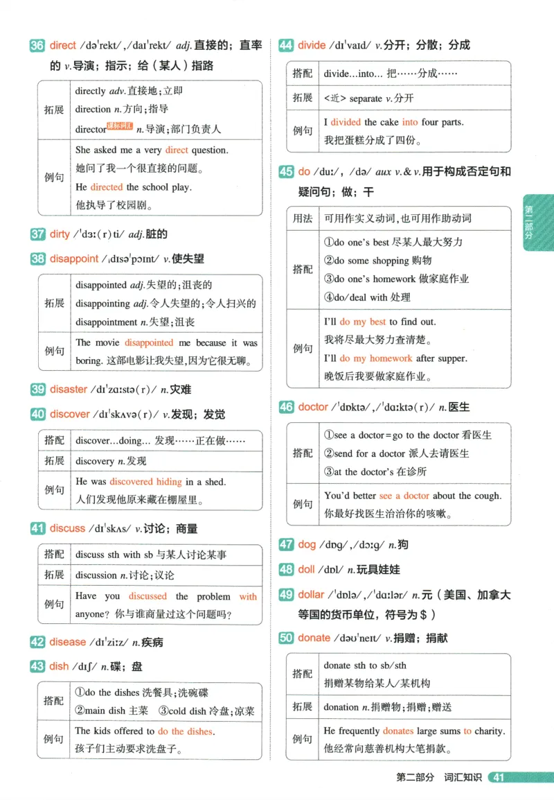 2026版53初中知识清单-英语