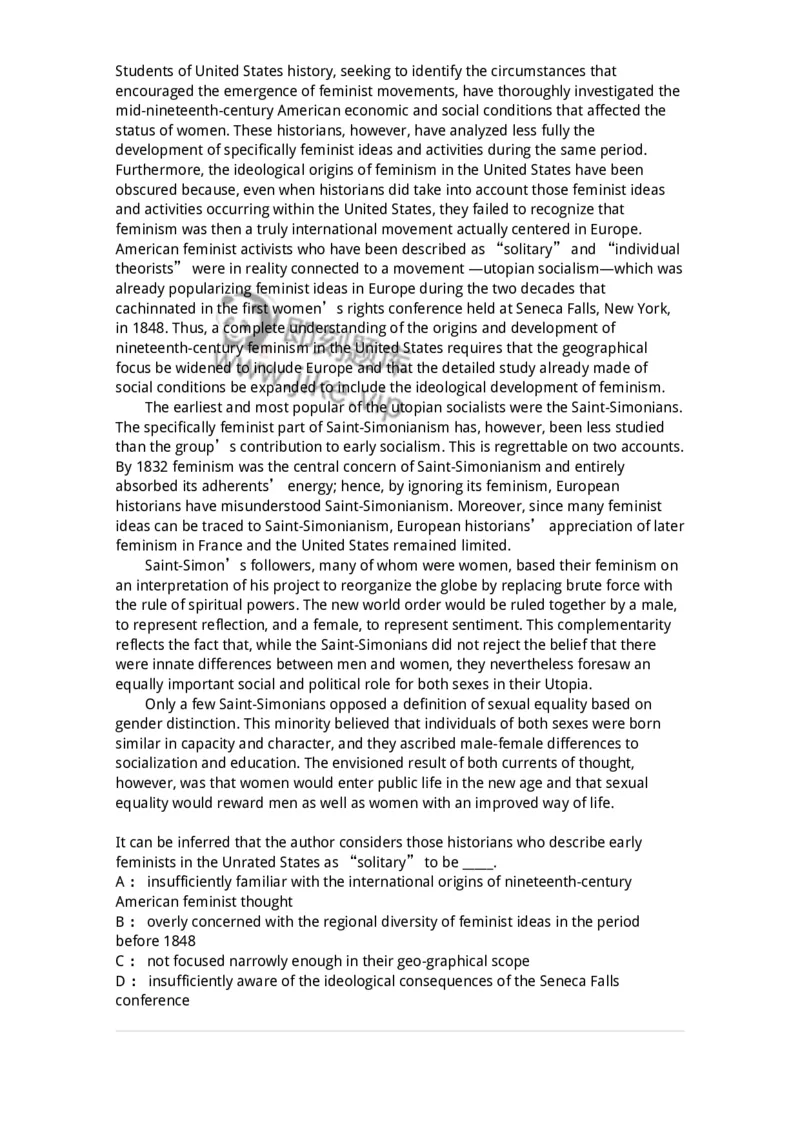 201-2025年军队文职人员招聘《英语语言文学》模拟预测1-137703_军队文职(1)_01.军队文职真题-专业课_（全）版本一（历年真题+章节练习+模拟题）_英语言文学(军队文职)_预测模拟_纯题目