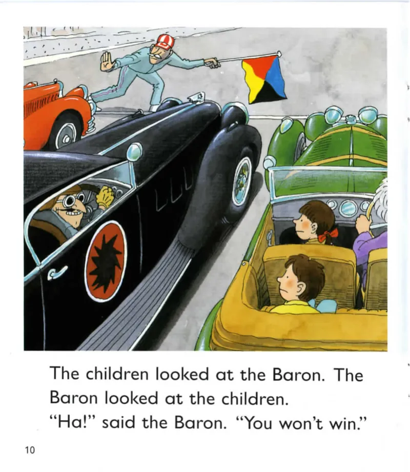 5-11TheGreatRace_Frank（小毛怪）老师爆笑阅读单词课（50个故事3000词）_牛津树5级别穿越单词课课件