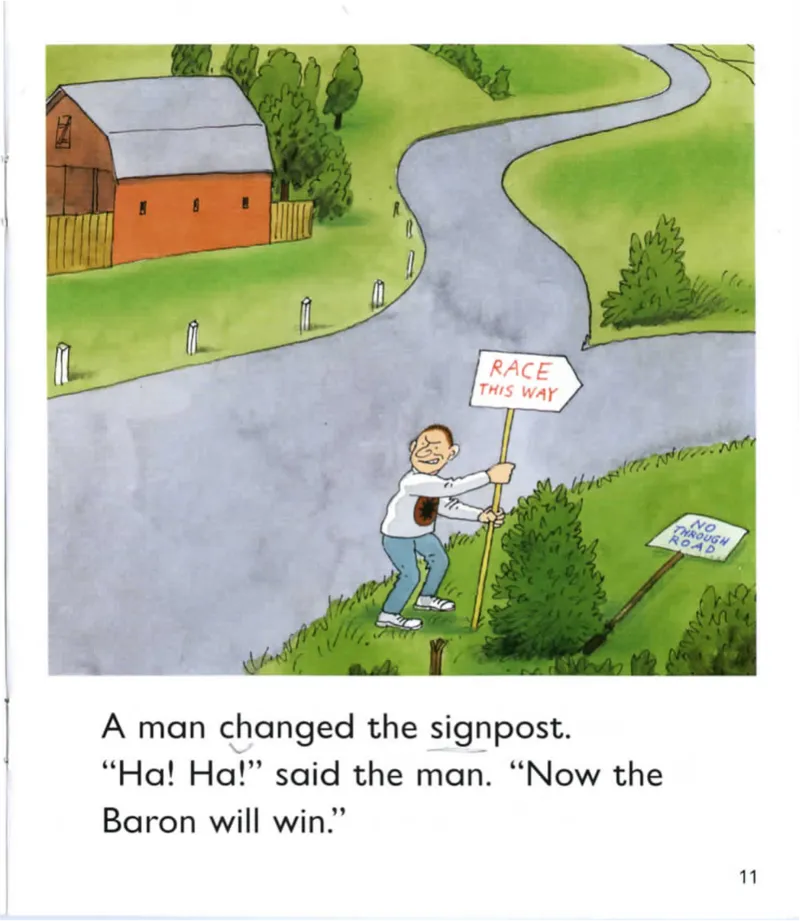 5-11TheGreatRace_Frank（小毛怪）老师爆笑阅读单词课（50个故事3000词）_牛津树5级别穿越单词课课件