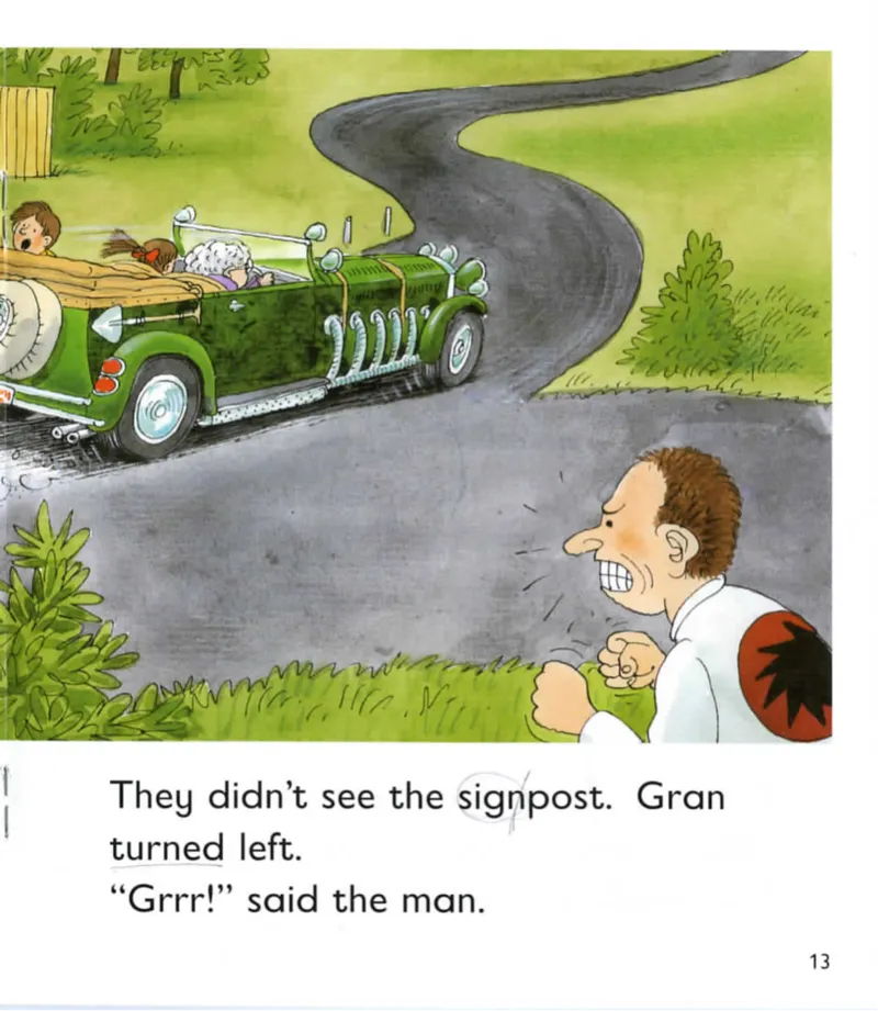 5-11TheGreatRace_Frank（小毛怪）老师爆笑阅读单词课（50个故事3000词）_牛津树5级别穿越单词课课件