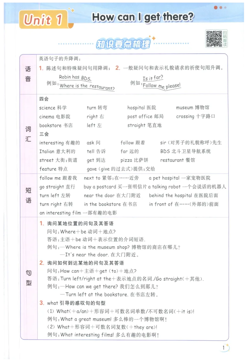 25秋 亮点给力新情境素养 英语人教版 6年级上册