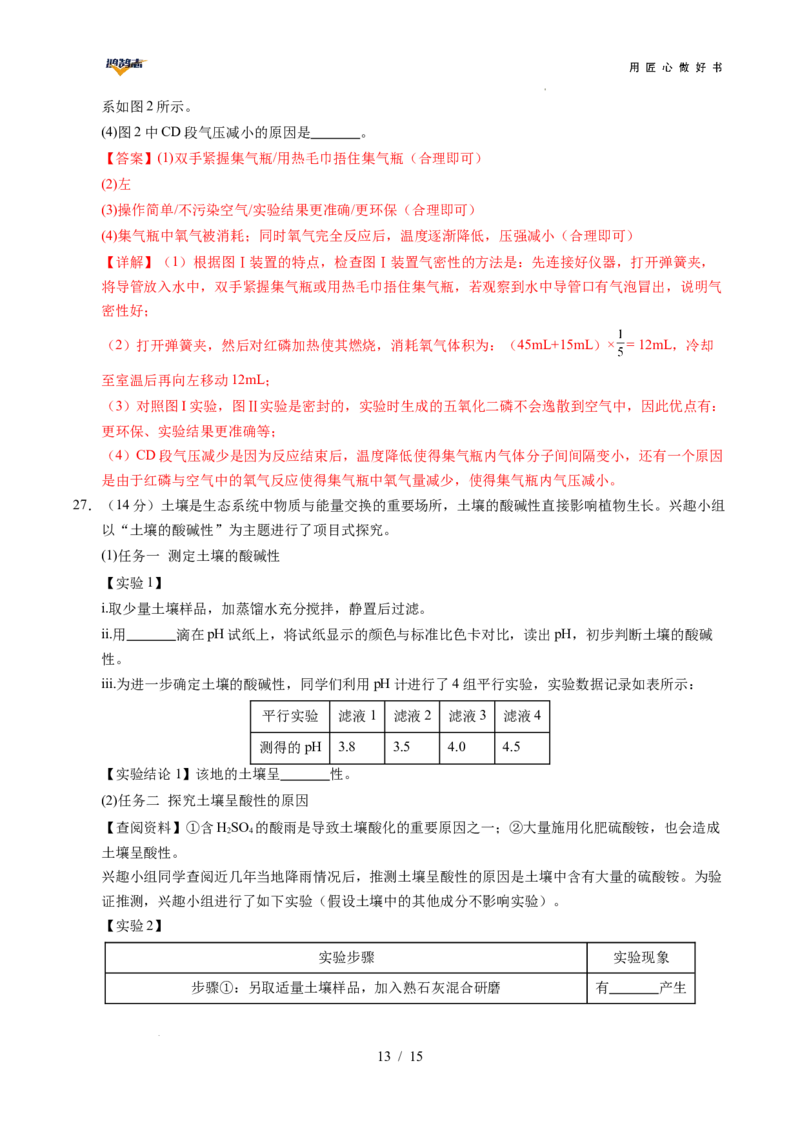 化学（全国通用）（全解全析）_2025年初中《中考第一次模拟》全国各地区模拟卷（8科全）(1)_2025年《中考第一次模拟卷》初中化学_全国通用&radic;