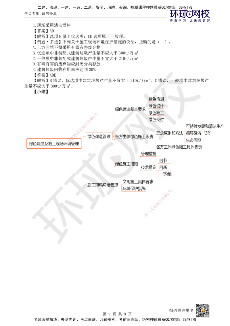 51.第51讲-第8章绿色建造及施工现场环境管理_2026年一级建造师_2026年一建管理_2025年一建管理SVIP_02-基础精讲✿高端面授✿深度强化_25-管理《考点精讲班》张君、郑春秋HQ_郑春秋