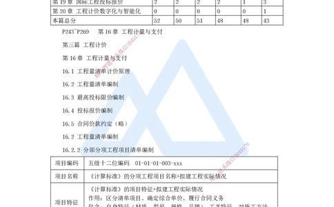 19.2025王晓波-考前拔分速成-第16章工程量清单计价2_2026年一级建造师_2026年一建经济_2025年一建经济SVIP_04-冲刺串讲✿考点强化✿小灶集训_14-经济《考前拔分速成》王晓波HX_讲义