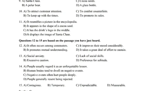 2021.12六级真题第1套_大学英语四级+六级_六级真题_六级真题_2021年12月CET6题+解+音频_01、真题PDF版（推荐打印）❤