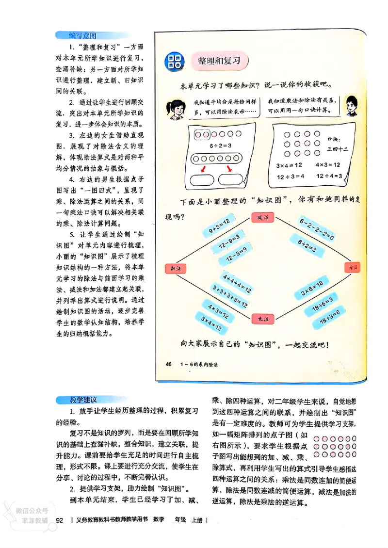 人教版教师教学用书数学二年级上册（25秋最新版）_《教师教学用书（教参）》25秋数学1-6年级上册（人教版）