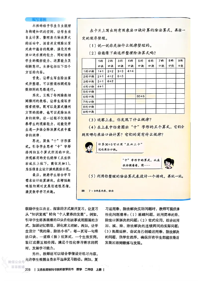 人教版教师教学用书数学二年级上册（25秋最新版）_《教师教学用书（教参）》25秋数学1-6年级上册（人教版）