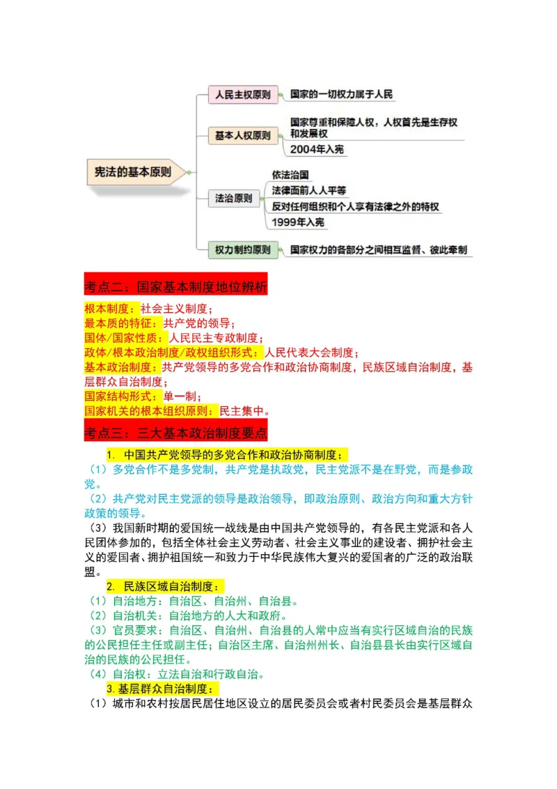 法律-军队文职三色笔记_军队文职(1)_02.公共课笔记+知识点等_基本知识