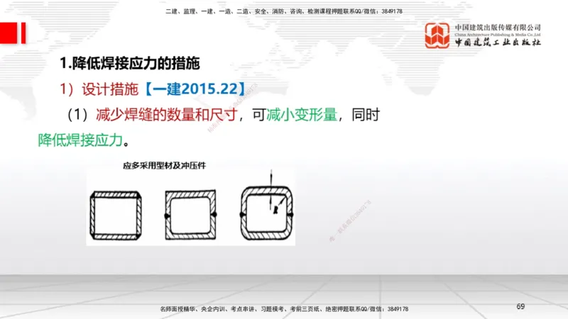 A04节：2.3焊接技术（11.21）_2026年一级建造师_2026年一建机电_2025年一建机电SVIP_02-基础精讲✿高端面授✿深度强化_05-机电《两轮基础直播》闫娜JGS_讲义