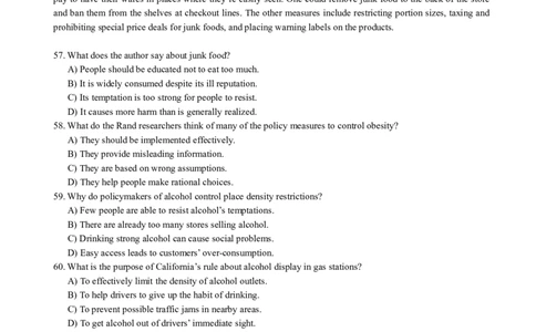 2013年6月四级阅读真题（三）_Password_Removed_大学英语四级+六级_四级真题_专项_四级仔细阅读_2010-2014_2013.06四级