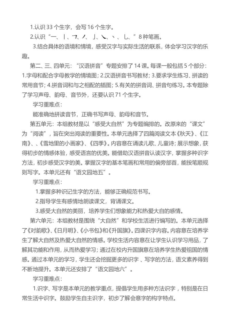 2024&mdash;2025第一学期一上语文教学计划_一年级上下册资料_小学一年级学习资料-25年更新版_1-01、小学一年级语文上册_11、课件教案