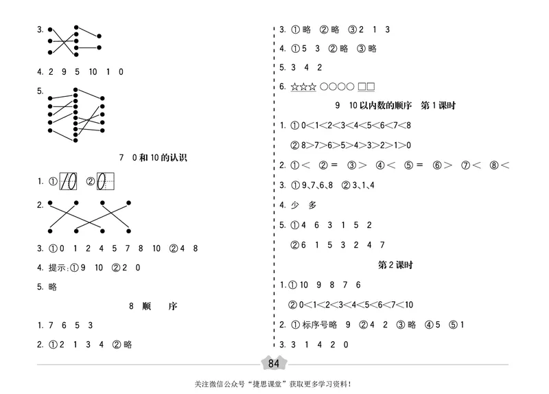五E口算题卡一年级上册数学冀教版_1~6年级全册五E口算题卡(1)_1年级五E口算题卡