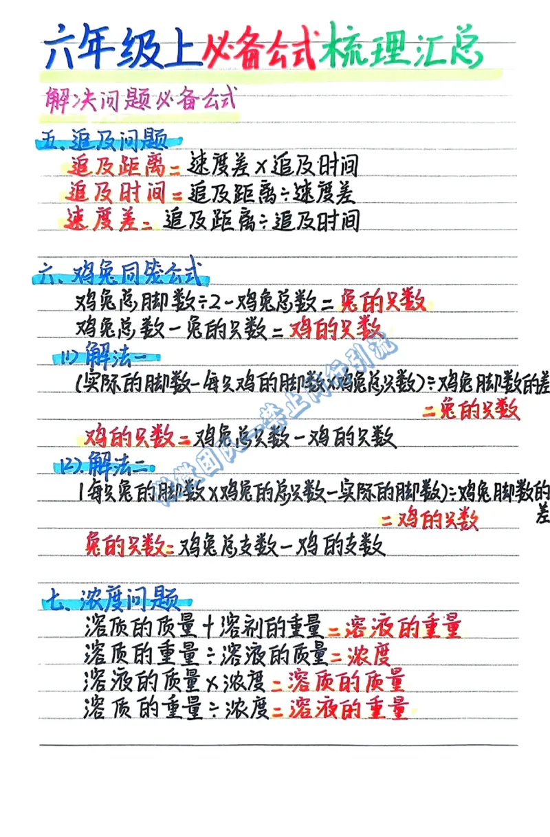 六年级上学习计划（分享版）_小学全网线上同款资料_26号文件5上6上数学