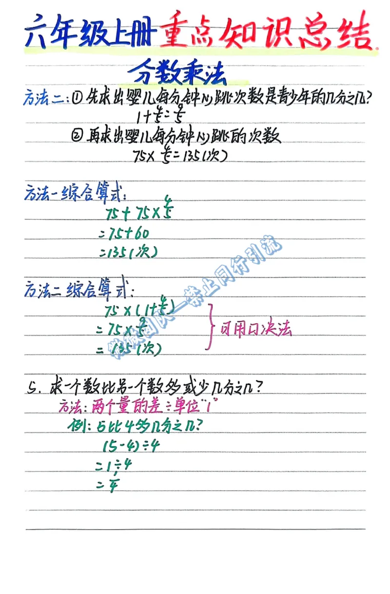 六年级上学习计划（分享版）_小学全网线上同款资料_26号文件5上6上数学