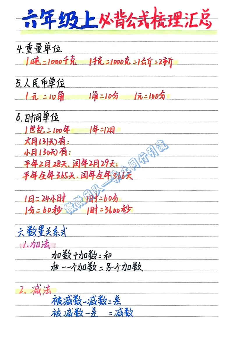 六年级上学习计划（分享版）_小学全网线上同款资料_26号文件5上6上数学