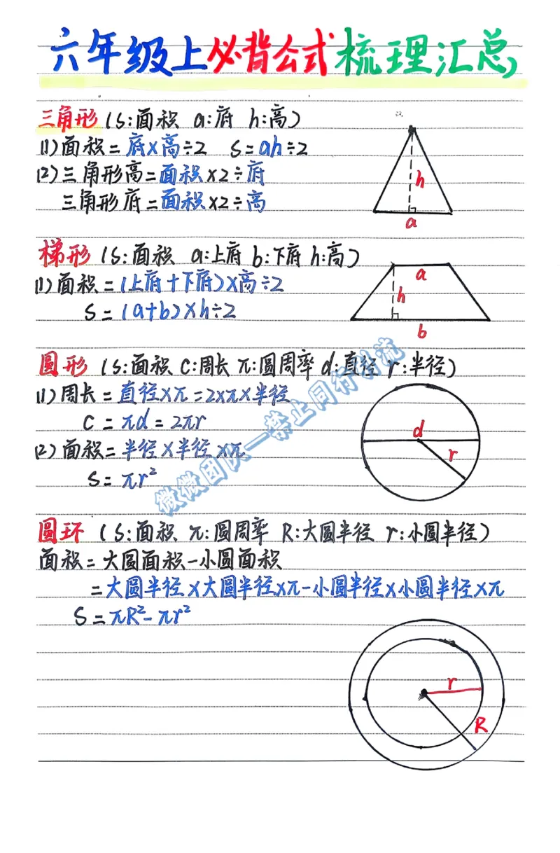 六年级上学习计划（分享版）_小学全网线上同款资料_26号文件5上6上数学