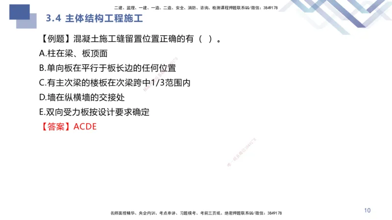 02.2025许军-考点专项突破-建筑实务2_2026年一级建造师_2026年一建建筑_2025年一建建筑SVIP_02-基础精讲✿高端面授✿深度强化_52-建筑《考点专项突破》许军HX_讲义