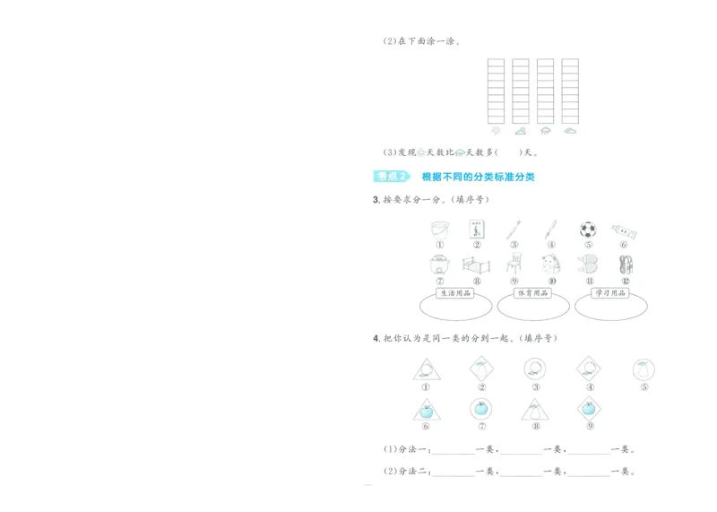 试卷数学RJ2上A4_25秋《阳光同学期末复习》_数学人教123456_25秋阳光同学期末复习15天冲刺100分人教数学2上
