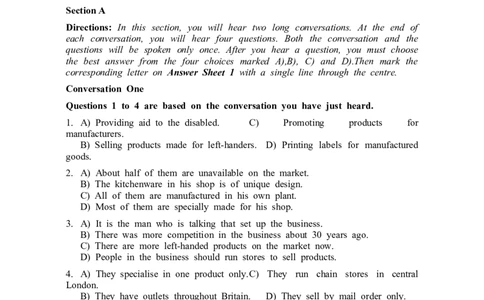 2015年06月六级真题（第2套）_大学英语四级+六级_六级真题_六级真题_1990年-2018年真题资料合集_2015年06月CET6题+解+音频_02、真题Word版