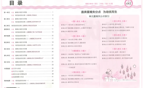 25春二下语文王朝霞培优100分_一年级上下册资料_53黄冈多个品牌系列资料_语文