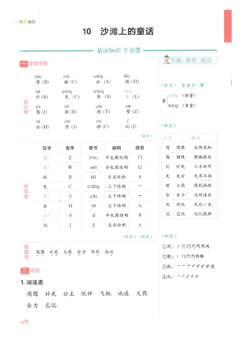 25小学必刷题语文二年级下RJ重点_二年级上下册资料_53黄冈多个品牌系列资料_语文