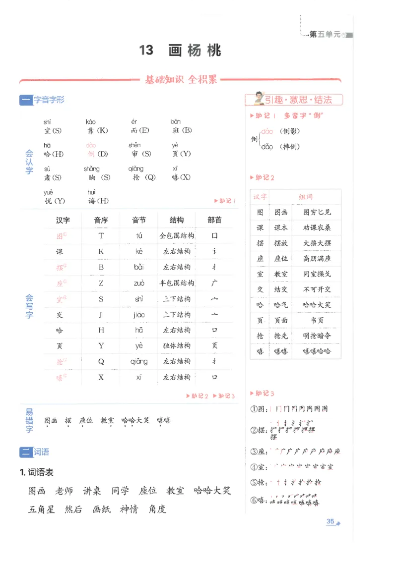 25小学必刷题语文二年级下RJ重点_二年级上下册资料_53黄冈多个品牌系列资料_语文