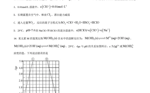 2022年高考化学试卷（海南）（空白卷）_历年高考真题合集_化学历年高考真题_新&middot;PDF版2008-2025&middot;高考化学真题_化学（按省份分类）2008-2025_2008-2024&middot;（海南）化学高考真题