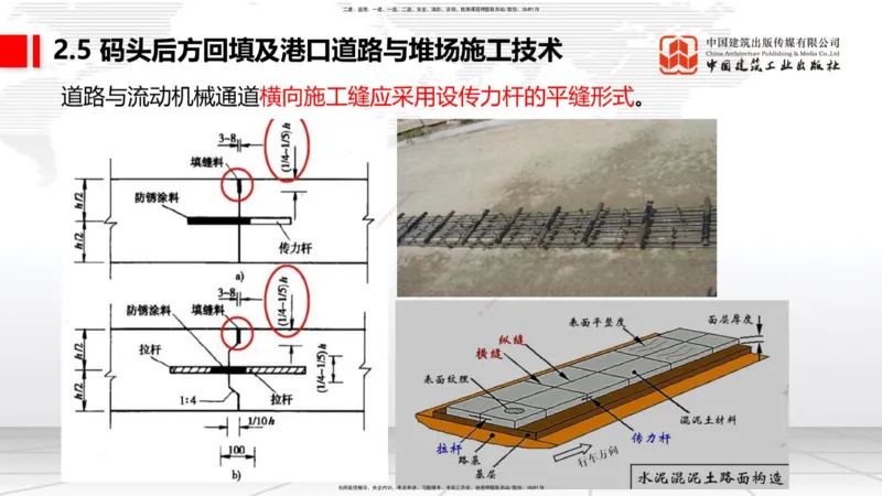 A23节：2.5码头后方回填及港口道路与堆场施工技术（2）-2.6船闸施工技术（02.13）_2026年一级建造师_2026年一建港航_2025年一建港航SVIP_02-基础精讲✿高端面授✿深度强化_讲义