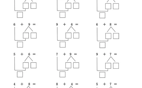 3.6_一年级数学凑十法_一年级上下册资料_小学一年级学习资料-25年更新版_1-04、小学一年级数学下册_1-4-2、练习题、作业、试题、试卷_通用_通用重点必背+专项练习