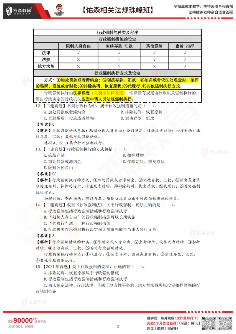 7月4日佑森相关法规珠峰班VIP作业答案_2026年一建法规_2025年一建法规SVIP_02-基础精讲✿高端面授✿深度强化_35-法规《珠峰直播班》叶翼虎YS