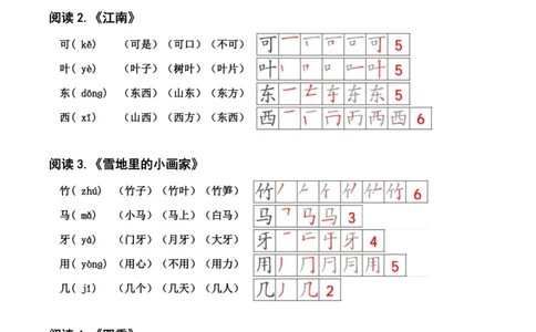 24秋新版一上语文课课贴（_一年级上下册资料_一年级上册小红书同款资料_一年级上册资料