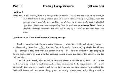 2016.12六级第3套试题可复制可搜索，打印首选_大学英语四级+六级_六级真题_六级真题_1990年-2018年真题资料合集_2016年12月CET6题+解+音频_01、真题PDF版（推荐打印）❤