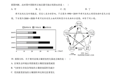 2022年高考地理试卷（天津）（空白卷）_地理历年高考真题_新&middot;Word版2008-2025&middot;高考地理真题_地理（按年份分类）2008-2025_2022&middot;地理高考真题