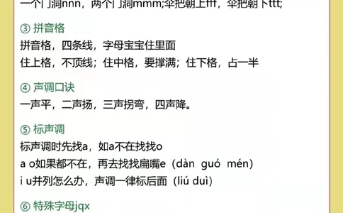 汉语拼音字母表_拼音专项