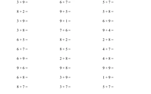 306（20以内的进位加法）1500题(1)_一年级上下册资料_一年级下册小红书同款资料_一下语文_一年级下册免费资料库_一年级下册免费资料库