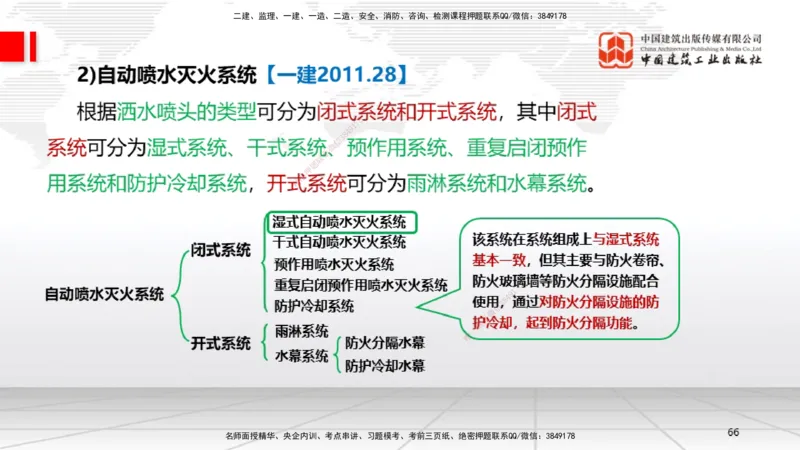 A12节：3.6消防工程施工技术（12.19）_2026年一级建造师_2026年一建机电_2025年一建机电SVIP_02-基础精讲✿高端面授✿深度强化_05-机电《两轮基础直播》闫娜JGS_讲义