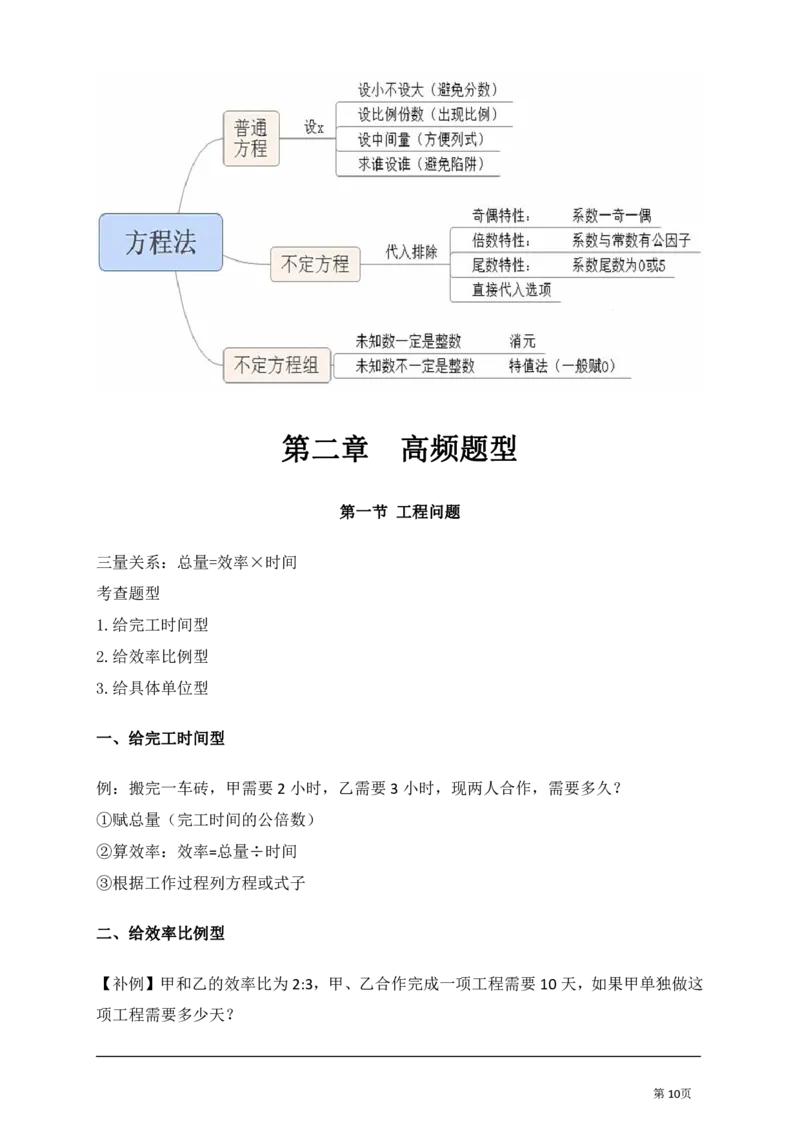 数量关系讲义汇总_军队文职(1)_03.军队文职公共课-必备知识+笔记点+讲义