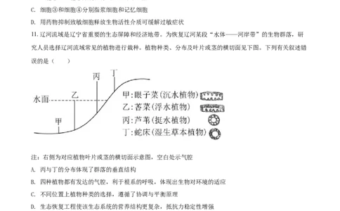 2021年高考生物试卷（辽宁）（空白卷）_生物历年高考真题_新&middot;Word版2008-2025&middot;高考生物真题_生物（按年份分类）2008-2025_2021&middot;高考生物真题