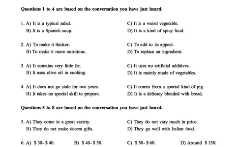 2018.06六级真题第1套可复制可搜索，打印首选_大学英语四级+六级_六级真题_六级真题_1990年-2018年真题资料合集_2018年06月CET6题+解+音频_01、真题PDF版（推荐打印）❤