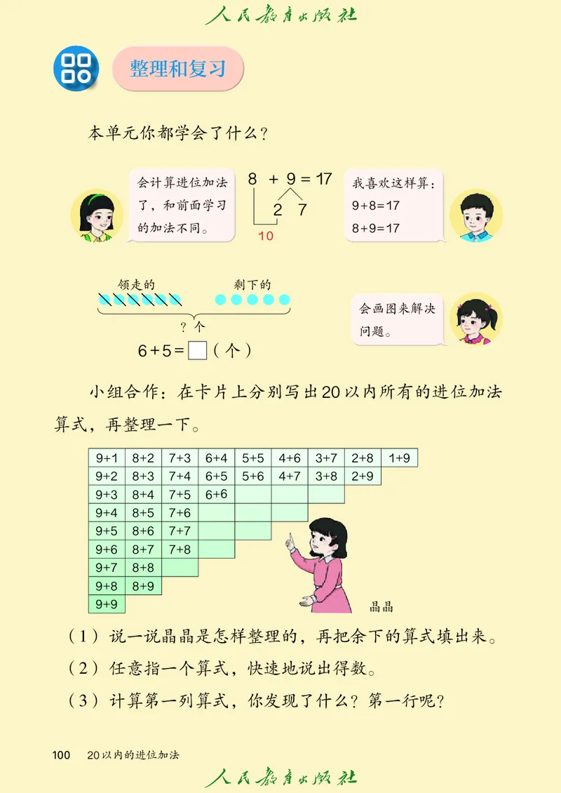 2024秋数学人教版一年级上册PDF电子课本_一年级上下册资料_一年级上语数英上下册学习资料_3-6-3、小学一年级数学上册_人教版_11、电子课本