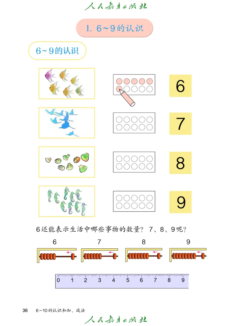 2024秋数学人教版一年级上册PDF电子课本_一年级上下册资料_一年级上语数英上下册学习资料_3-6-3、小学一年级数学上册_人教版_11、电子课本