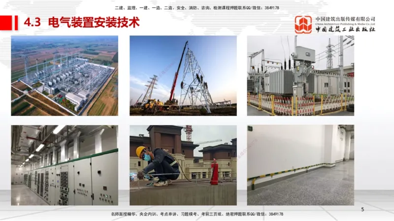 A17节：4.3电气装置安装技术1（01.08）_2026年一级建造师_2026年一建机电_2025年一建机电SVIP_02-基础精讲✿高端面授✿深度强化_05-机电《两轮基础直播》闫娜JGS_讲义