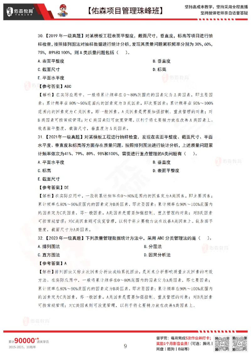 6月17日佑森项目管理珠峰班VIP作业答案_2026年一级建造师_2026年一建管理_2025年一建管理SVIP_02-基础精讲✿高端面授✿深度强化_36-管理《珠峰直播班》林子婷YS