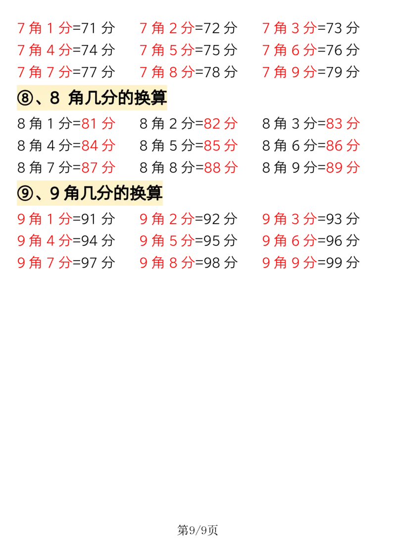 25寒假预习一年级下册数学重点知识必背汇总_一年级上下册资料_一年级下册小红书同款资料_一下数学