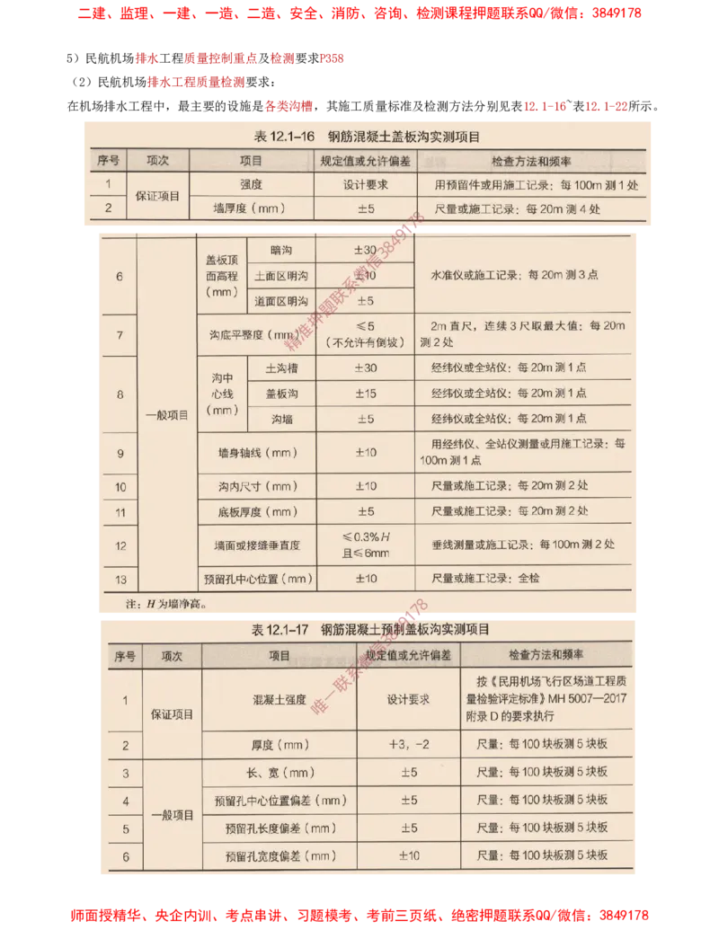 15.22-第2章-2.4-飞行区排水工程（二）_2026年一级建造师_2026年一建民航_2025年一建民航SVIP_02-基础精讲✿高端面授✿深度强化_11-民航《教材精讲班》高永志SMR_02.第二章