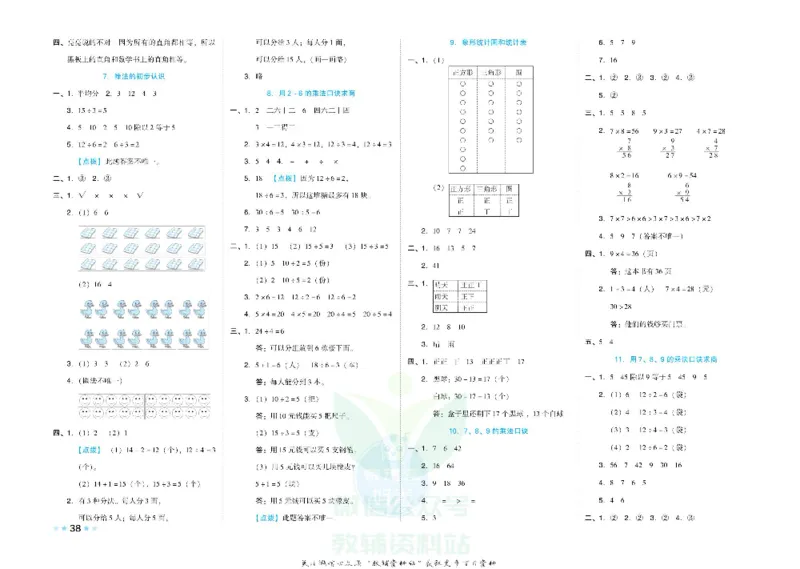 好卷二年级上册数学冀教版电子样书_《荣德基好卷》数学1-6年级上册JJ