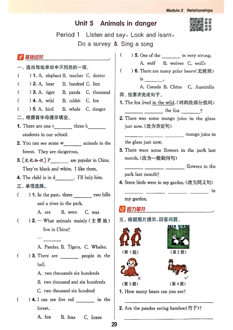 拔尖特训_25秋《拔尖特训》沪教版六上