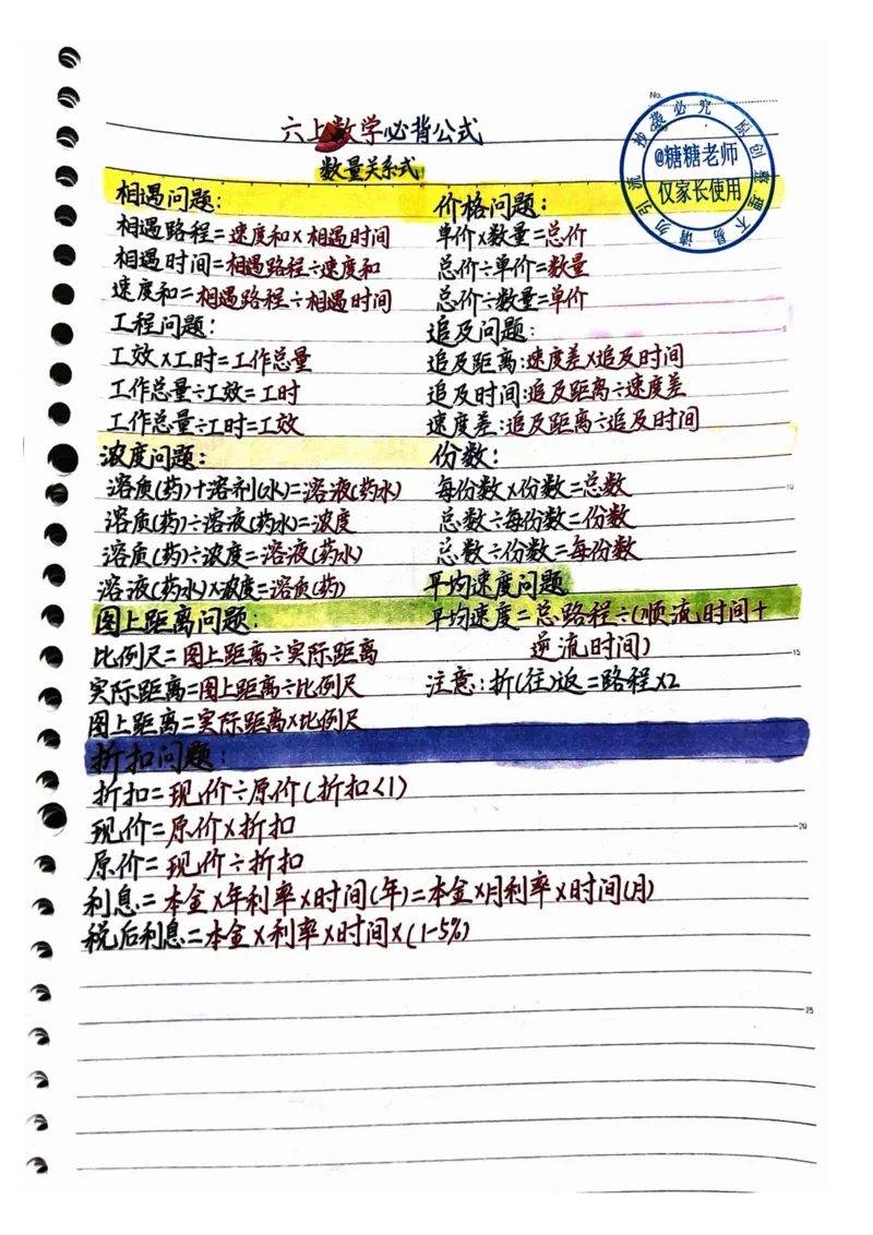 五升六手写笔记最新版_小学全网线上同款资料_13号文件6上语文课堂笔记